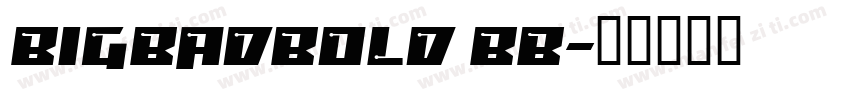 bigbadbold BB字体转换